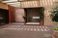 Una Casa-Patio instalada en el campus de Teatinos investiga cómo reducir el calor sin consumo energético