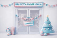 Nuestras Bibliotecas permanecerán cerradas en Navidad debido al cierre general de la UMA