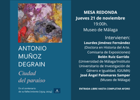 Mesa Redonda "Muñoz Degrain. Ciudad del paraíso. En el centenario de su fallecimiento (1924-2024)"