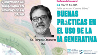 Conferencia: Buenas prácticas de uso de la inteligencia artificial durante el doctorado