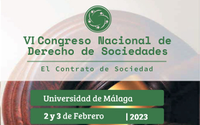 VI Congreso nacional de Derecho de Sociedades: El Contrato de Sociedad