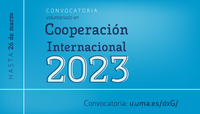 Convocatoria para estudios de Cooperación Internacional 2023