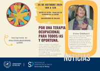 27 DE OCTUBRE. DÍA DE LA TERAPIA OCUPACIONAL