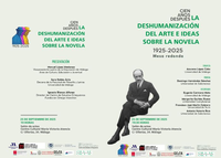Mesa redonda con motivo del centenario de La deshumanización del arte (1925-2025)
