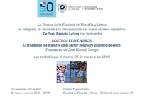 Inauguración nuevo entorno expositivo DePaso. Espacio Letras
