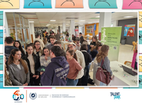 Stands de la 11ª Feria de Empleo en la Facultad