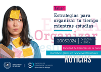 TALLER: "Estrategias para organizar tu tiempo mientras estudias"