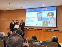 Celia Sánchez de Miguel, investigadora predoctoral y estudiante de nuestra Escuela, ha recibido un Premio Nacional a la Excelencia en Ingeniería de Telecomunicación del COIT-AEIT por su TFM.