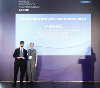 Un estudiante de la Escuela obtiene el primer premio otorgado por AECOC en la categoría PepsiCo Sostenibilidad