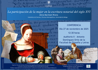 La participación de la mujer en la escritura notarial del siglo XVI