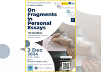Seminario “On Fragments in Personal Essays”