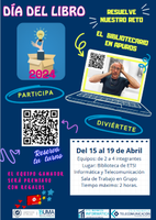 Actividad de la Biblioteca de Informática y Telecomunicación con motivo del día del libro