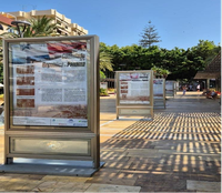 El Cuerpo Consular de Málaga lleva a Mijas la exposición sobre sus cuatro siglos de historia