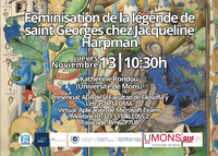 Féminisation de la légende de saint Georges chez Jacqueline Harpman