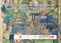 Féminisation de la légende de saint Georges chez Jacqueline Harpman