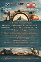 HISTORIA Y RELEVANCIA DE LOS ESTUDIOS DERECHO Y LITERATURA EN AMÉRICA LATINA