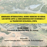 SEMINARIO INTERNACIONAL SOBRE DERECHO DE MINAS