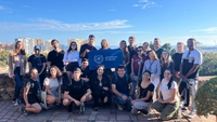 Estudiantes internacionales de la UMA descubren la historia de Málaga en una visita guiada a la Alcazaba