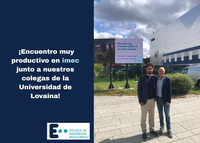 La Escuela de Ingenierías Industriales fortalece lazos con IMEC y la Universidad de Lovaina