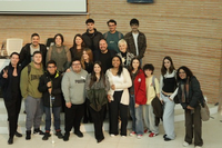 Antonio Pampliega ofrece una lección de vida en la Facultad de Ciencias de la Comunicación de la Universidad de Málaga