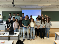 Antonio José Fernández Ponce periodista en  RTV Canarias comparte su experiencia con el alumnado de la Facultad