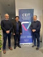 El vicerrector de la Universidad Nacional de Misiones (UNaM), Sergio Katogui, visita el CEIT y la Red Internacional AMZET