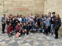 The Picasso Museum opens its doors to the international UMA students