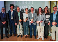 Reconocimiento a Marina Vázquez Salazar, estudiante de la Escuela, en la entrega de los I Premios Airzone a los  mejores Trabajos Fin de Grado o Máster sobre eficiencia energética