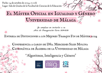 Acto de inauguración del Máster en Género e Igualdad