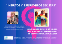 Conferencia "Insultos y estereotipos sexistas"