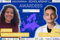 El egresado de la UMA Iván Toro, uno de los dos españoles que obtiene una beca Erasmus Mundus en Biotecnología Marina