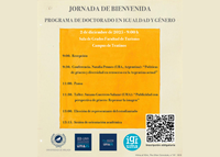 Jornada de bienvenida del Programa de Doctorado en Igualdad y Género