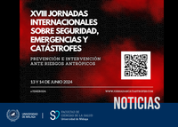 XVIII JORNADAS INTERNACIONALES SOBRE SEGURIDAD, EMERGENCIAS Y CATÁSTROFES