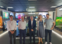 Visita de una representación de nuestra facultad a la sede de LG Electronics España
