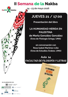 Presentación del libro "La humanidad herida en Palestina"