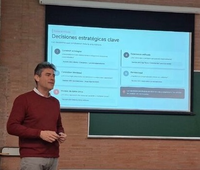 Master Class de Félix de Federico en el Grado de Ingeniería de la Salud