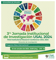 La Red I. AMZET y el CEIT participan en la 3ª Jornada Institucional de Investigación de la Universidad del Salvador (USAL)