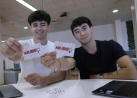 Hugo Fernández y Diego Juárez ponen en marcha un proyecto nacido en las aulas de la facultad