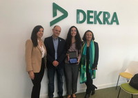 Marina Cruz Sarmiento, estudiante de la Escuela, galardonada con el Premio DEKRA W-STEM 2030 en su categoría junior