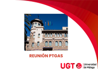 Reuniones PTGAS: Resumen informativo de la reunión de la Delegación del rector en materia de personal con la Secciones Sindicales