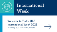 Welcome to Turku UAS International Week 2023