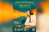 Se presenta el I Premio de Periodismo al mejor Documental Sonoro 'Alejo García'
