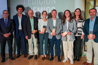 Reconocimiento a Marina Vázquez Salazar, estudiante de la Escuela, en la entrega de los I Premios Airzone a los  mejores Trabajos Fin de Grado o Máster sobre eficiencia energética