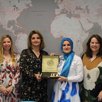 La Secretaria General de la Universidad de Bezmialem (Estambul, Turquía), la Dra. Zeynep Görmezoğlu visita la UMA