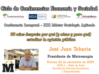 Conferencia de José Juan Toharia