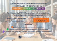 Convocatoria Premio Extraordinario al mejor TFG/TFM en Igualdad, Diversidad y Acción Social. Curso 2024/2025