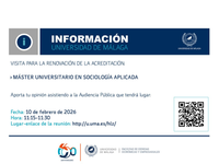 Visita para la renovación de la acreditación 10 febrero