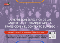 La represión específica de las mujeres en el franquismo. La transición y el contexto europeo