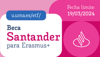 Beca Santander para Erasmus+ 2024/2025