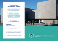 Seminario en Temas de Actualidad y Justicia Social. Discapacidad, Incapacidad y Trabajo.